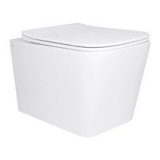 Унитаз подвесной Qtap Tern Ultra Quiet с сиденьем с сиденьем Soft-Close WHITE QT17332303AW