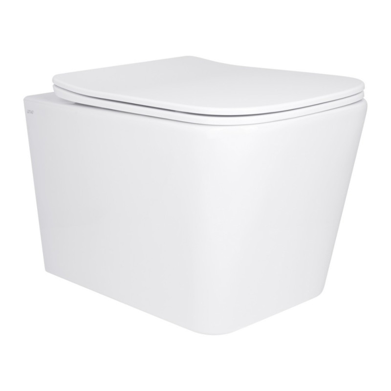 Унитаз подвесной Qtap Tern Ultra Quiet с сиденьем с сиденьем Soft-Close WHITE QT17332303AW