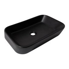 Раковина-чаша Qtap Scorpio 550х390х120 Matt black QT14112243MBN