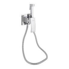 Набор для гигиенического душа Qtap Swan Cascada прямоугольный QTSWA262CRM45567 Chrome