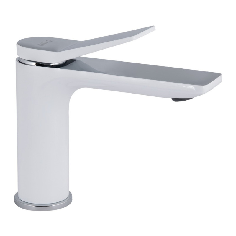 Смеситель для раковины Qtap Presto QTPRE270CRW45576 Chrome/White