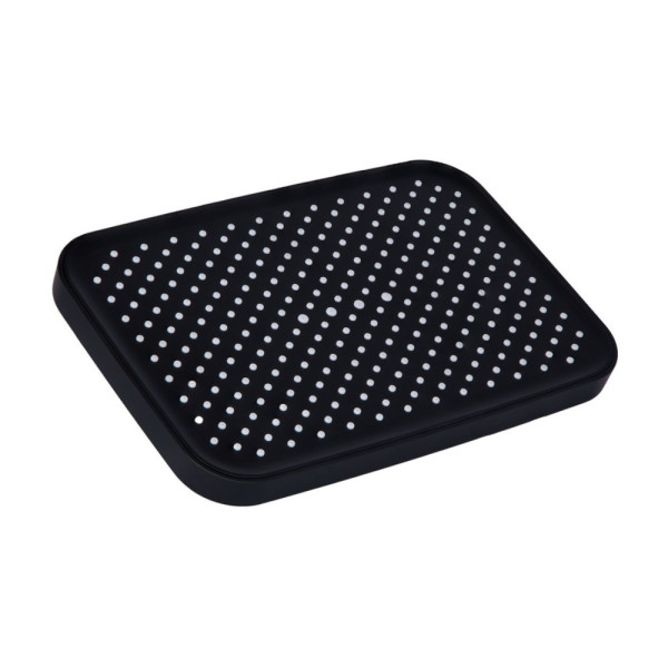 Лейка для верхнего душа Qtap Hlavova 300x200 мм прямоугольная QTHLA107BLM45783 Black Matt