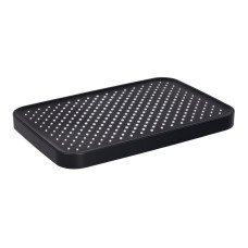 Лійка для верхнього душу Qtap Hlavova 330х220 мм прямокутна QTHLA107BLM45945 Black Matt