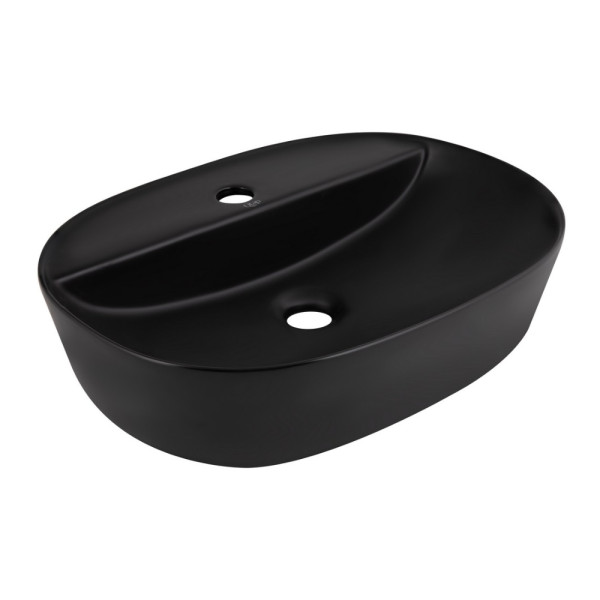 Раковина-чаша Qtap Scorpio 500x380x120 Matt black QT146533MB