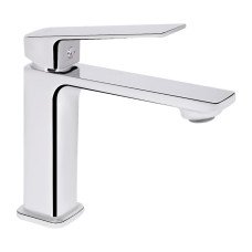 Змішувач для раковини низький Qtap Capricorn, Chrome (k26) QTCAP1060102C48219