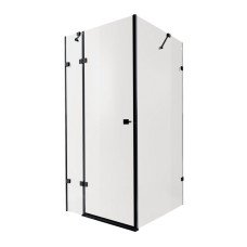 Душова кабіна Qtap Capricorn BLA1099SC6 90x90 см, скло Clear 6 мм, покриття CalcLess без піддона