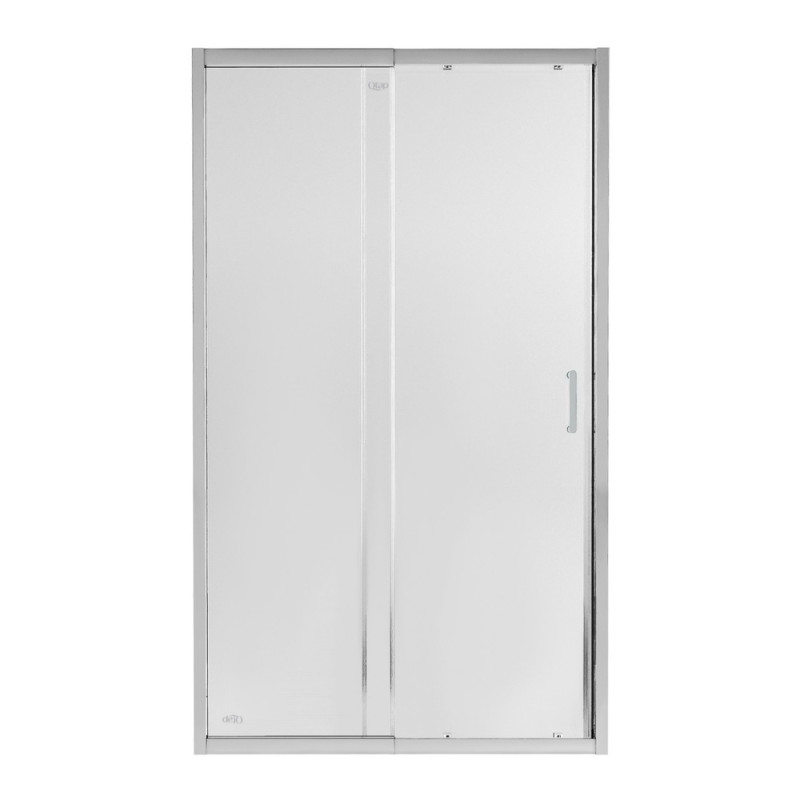 Душевая дверь в нишу Qtap Taurus CRM2012-13.C6 120-130x200 см, стекло Clear 6 мм, покрытие CalcLess