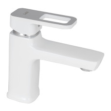 Смеситель для раковины Lidz Wawel 001 (k35) LDWAW001WHI45397 White