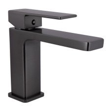 Смеситель для раковины Qtap Gemini QTGEM270GMB45676 Gunmetal Black PVD