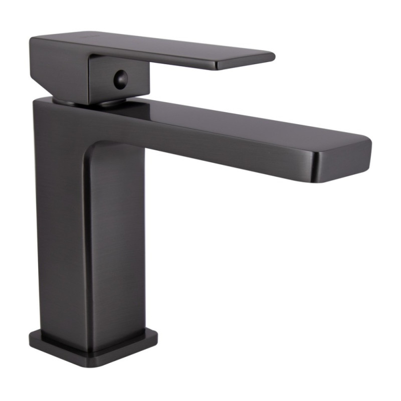 Смеситель для раковины Qtap Gemini QTGEM270GMB45676 Gunmetal Black PVD