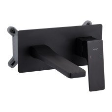 Смеситель для раковины Qtap Gemini скрытого монтажа QTGEM273BLM45694 Black Matt
