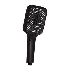 Лійка для ручного душу Qtap Rucni 140x110 мм прямокутна QTRUC125BLM45955 Black Matt