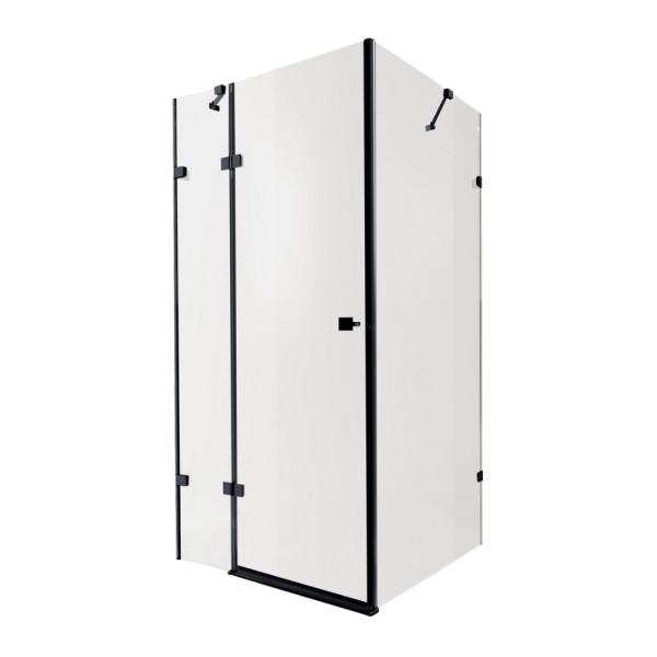 Душевая кабина Qtap Capricorn BLA10128RC6 120x80 см, стекло Clear 6 мм, покрытие CalcLess без поддона