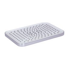 Лейка для верхнего душа Qtap Hlavova 260x180 мм прямоугольная QTHLA107CRM45785 Chrome/White