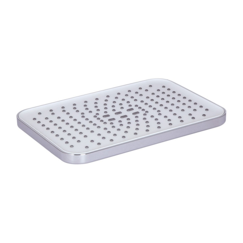 Лейка для верхнего душа Qtap Hlavova 260x180 мм прямоугольная QTHLA107CRM45785 Chrome/White