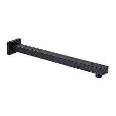 Кронштейн для верхнего душа Qtap Trubice 400 мм прямоугольный QTTRU120BLM45929 Black Matt