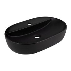Раковина-чаша Qtap Scorpio 600х400х120 Matt black QT142203MBMBN
