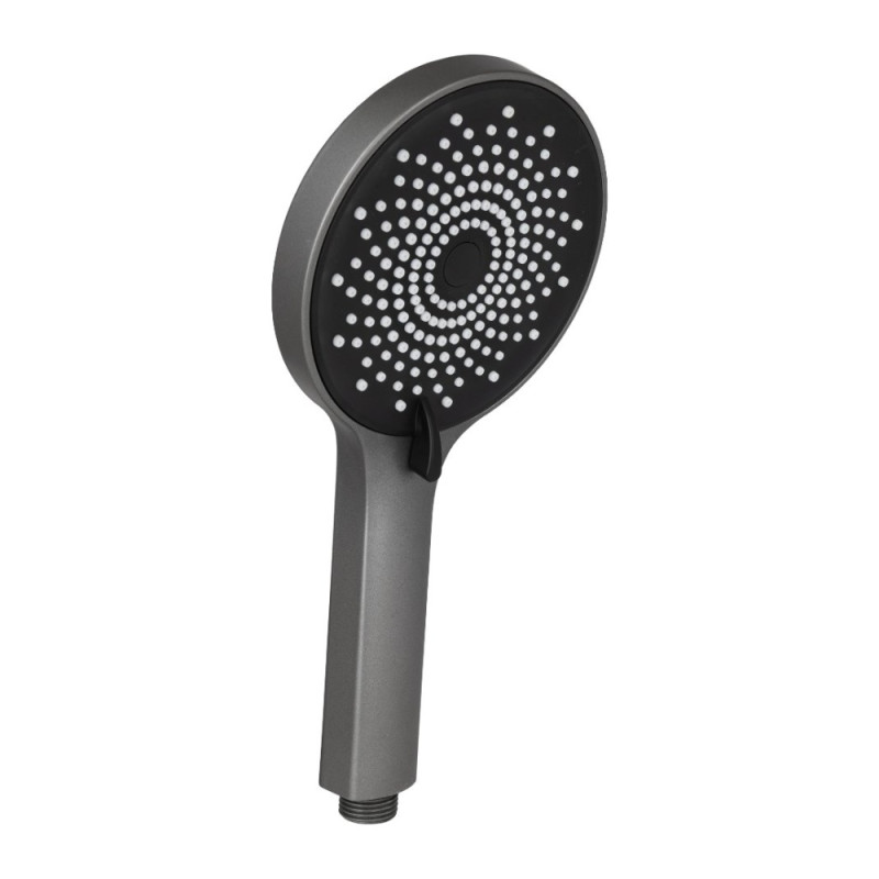 Лейка для ручного душа Lidz Niagara 32 120 мм округлая LDNIA32GRP48536 Graphite