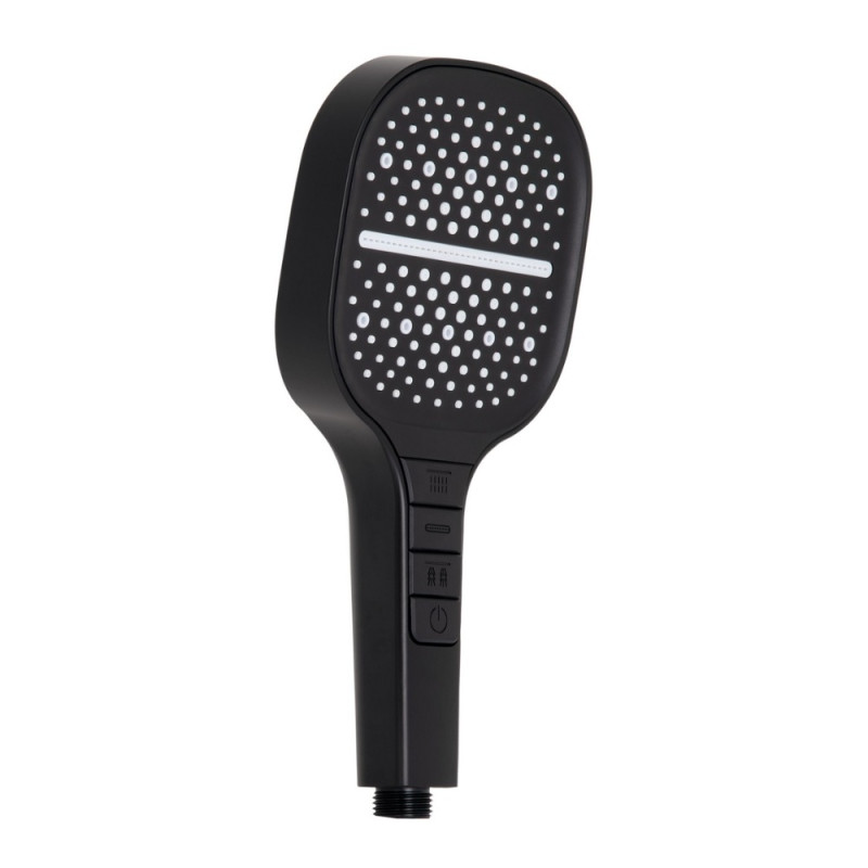 Лейка для ручного душа Qtap Rucni 130x130 мм QTRUC125BLM45957 Black Matt