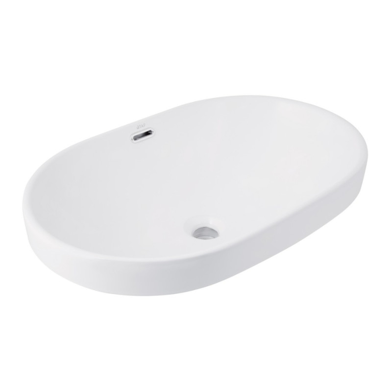 Раковина Qtap Leo 610x405x185 White QT11118014W