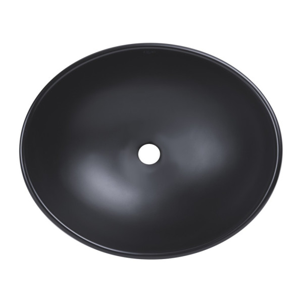 Раковина-чаша Qtap Dove 415x340x140 Matt black QT06116062AMB