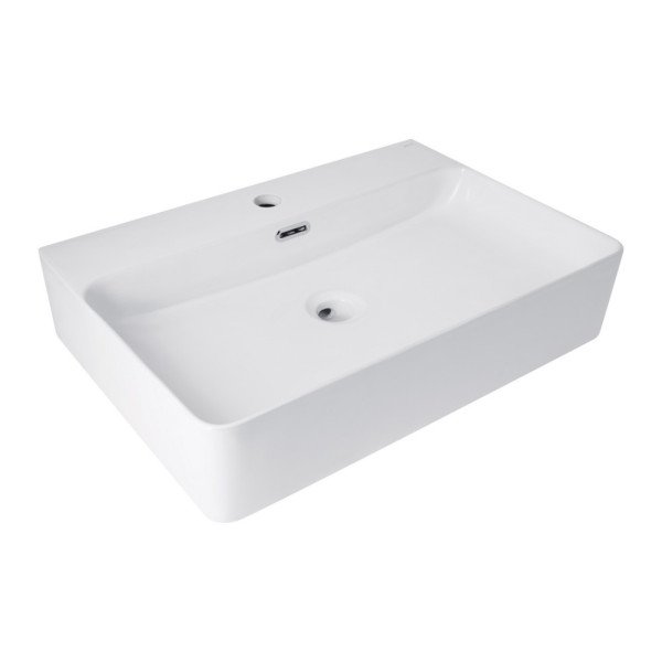 Раковина Qtap Nando LT 610х420х140 White QT12116146W