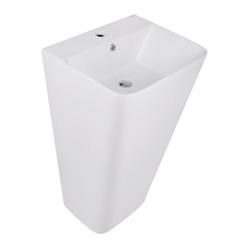 Раковина напольная моноблок Qtap Tern 440х380х830mm White QT1711G302WN