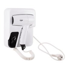 Фен із тримачем Qtap Pohodli 1200 Вт QTF1200RNP White (Pobut)