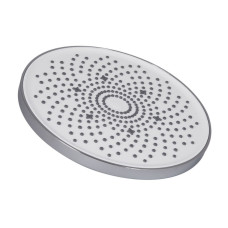 Лійка для верхнього душу Qtap Hlavova D 230 мм округла QTHLA107CRM45787 Chrome/White