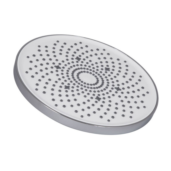 Лейка для верхнего душа Qtap Hlavova D 230 мм округлая QTHLA107CRM45787 Chrome/White