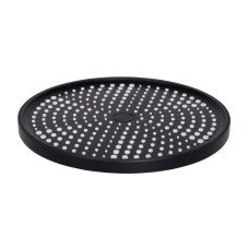 Лійка для верхнього душу Qtap Hlavova D 250 мм округла QTHLA107BLM45949 Black Matt