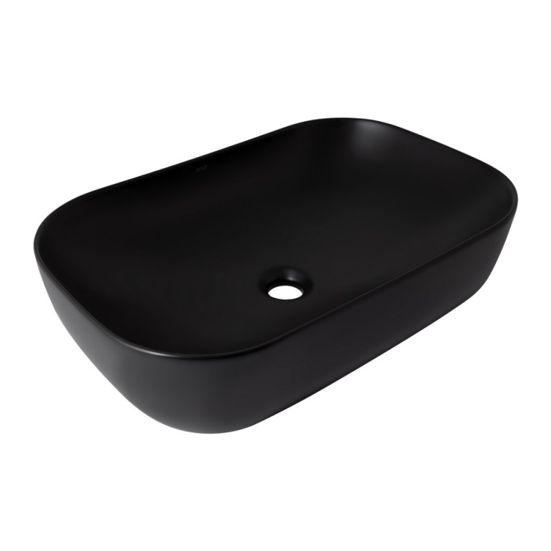 Раковина-чаша Qtap Robin 600x390x150 Matt black QT132143PMBMBN