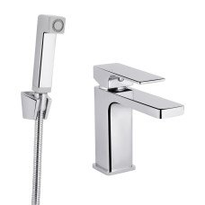 Смеситель для раковины Qtap Gemini (с гигиеническим душем) QTGEM272CRM45689 Chrome