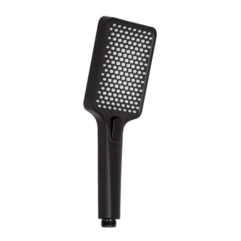 Лійка для ручного душу Qtap Rucni 140x95 мм прямокутна QTRUC125BLM45959 Black Matt
