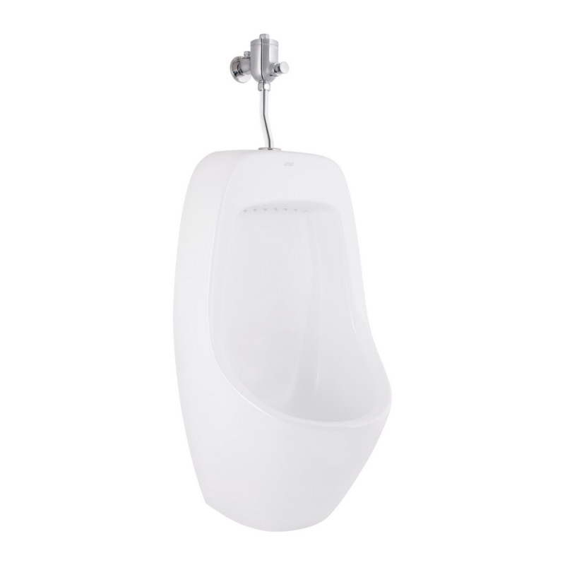 Пісуар підвісний Qtap Crow з краном-дозатором 390х330х660 White QT0588112HW