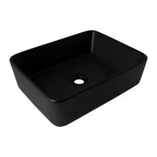 Раковина-чаша Qtap Tern 480х370х135 Matt black QT176069MB
