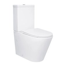 Унітаз підлоговий Qtap Swan Eco Ultra Quiet з сидінням Soft-close 640x360x835 мм QTSWA27W48748 White