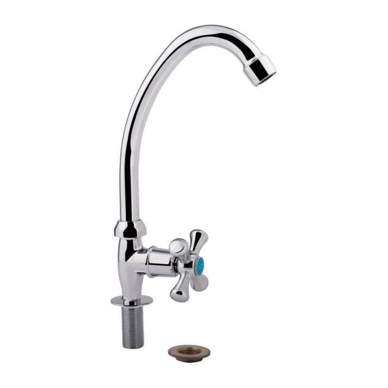 Монокран для кухні Lidz Lamb 269F LDLAM269FCRM22310 Chrome