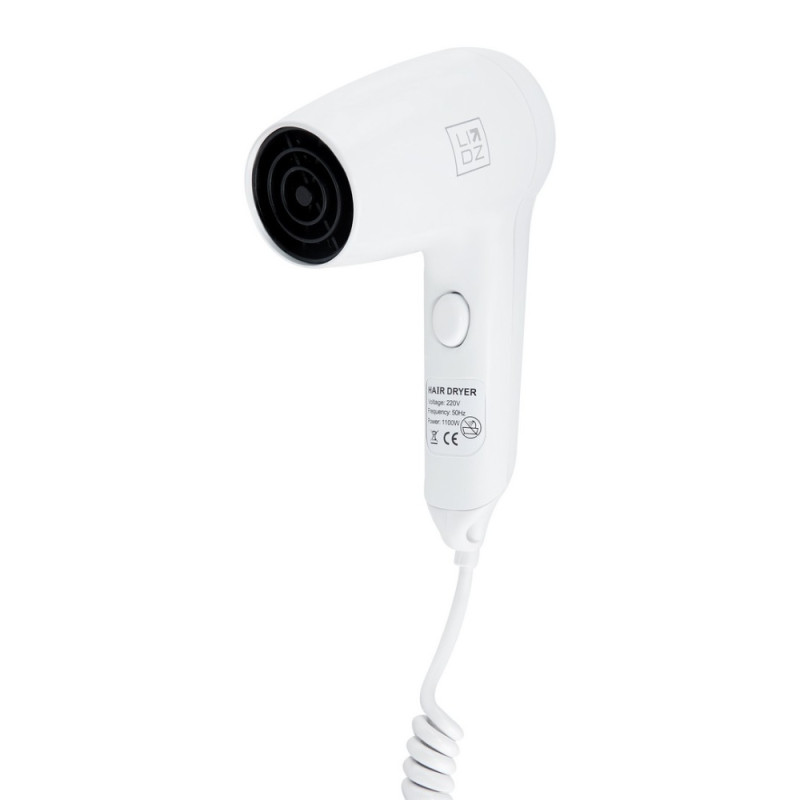 Фен з тримачем Lidz Tarnow 0191 1100 Вт LDTAR0191WHI32510 White