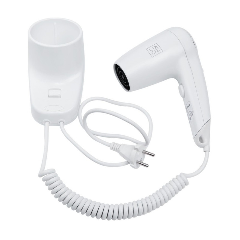 Фен з тримачем Lidz Tarnow 0191 1100 Вт LDTAR0191WHI32510 White