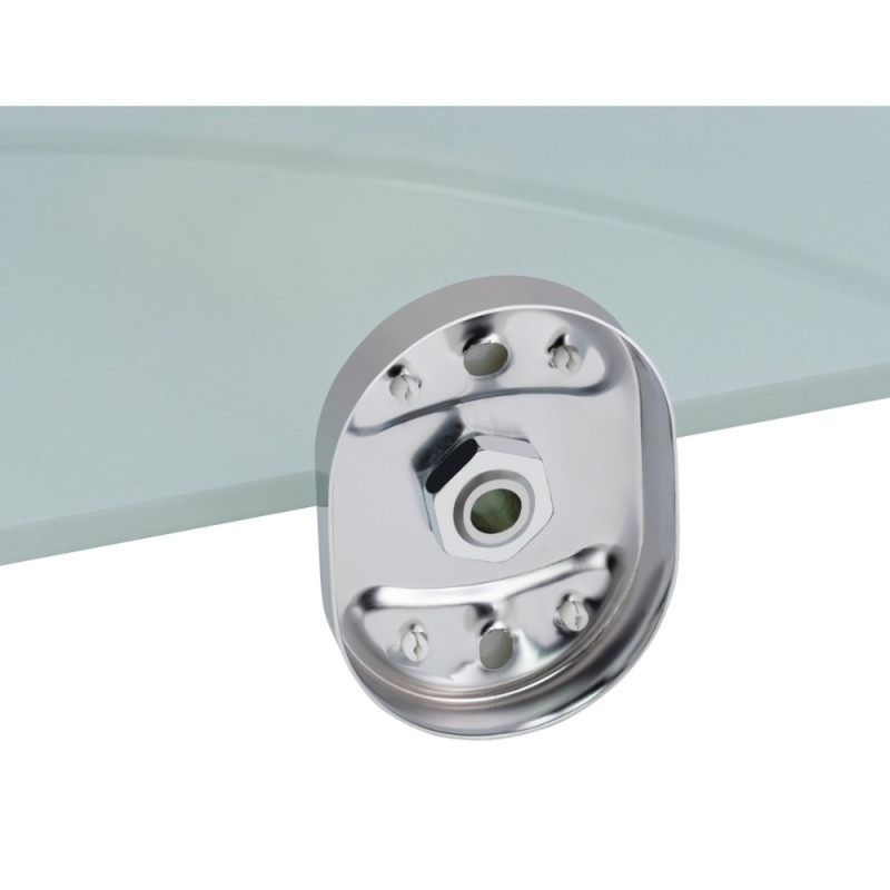 Полиця кутова Lidz Oreo 1001 скляна LDORE1001CRM22180 Chrome