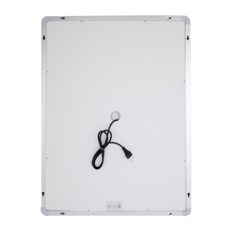 Дзеркало Qtap Mideya (MI1) 600х800 з LED-підсвічуванням Touch, з антизапотіванням, димером QT2078F937W