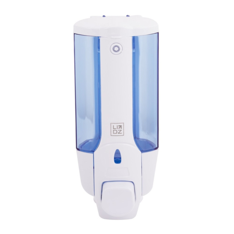 Дозатор для рідкого мила Lidz Playa 0101 настінний 380 мл LDPLA0101WHI22316 White