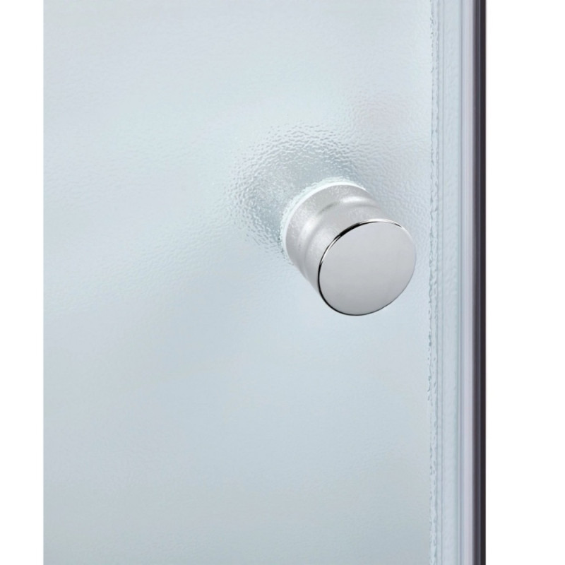 Душова кабіна Lidz Latwa SC80x80.SAT.LOW.FR, скло Frost 4 мм без піддона