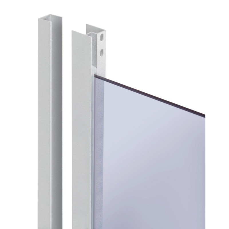 Душова кабіна Lidz Latwa SC80x80.SAT.LOW.GR, скло тоноване 4 мм без піддона
