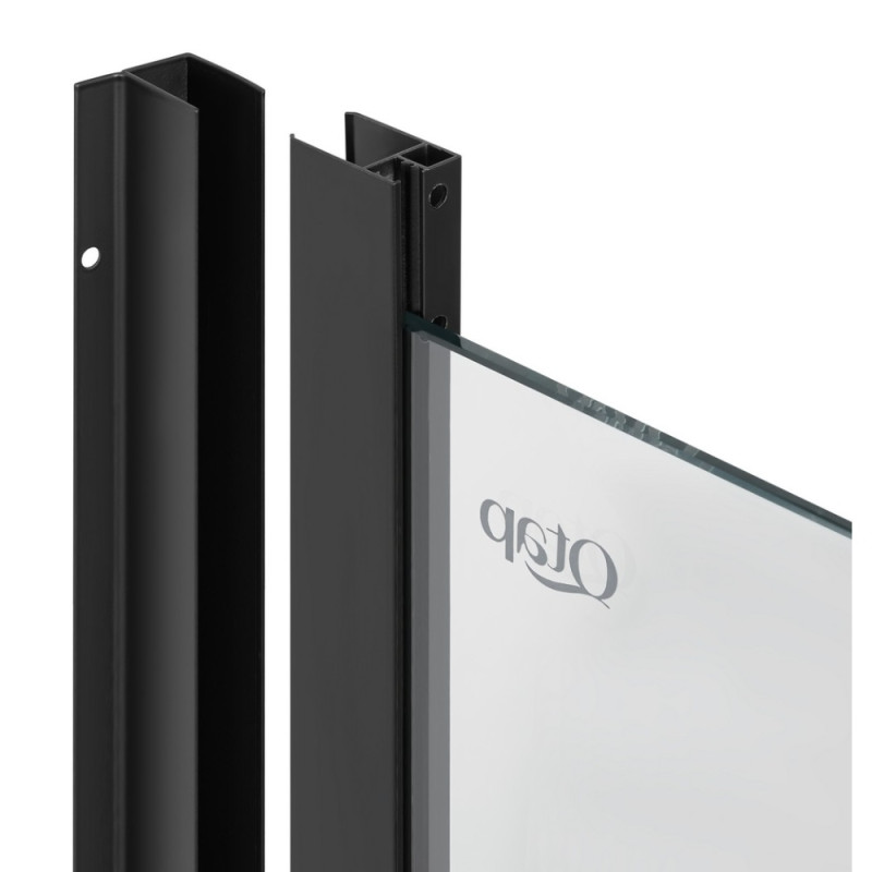 Душова кабіна Qtap Taurus BLA1099AC6 90х90 см, скло Clear 6 мм покриття CalcLess, без піддона