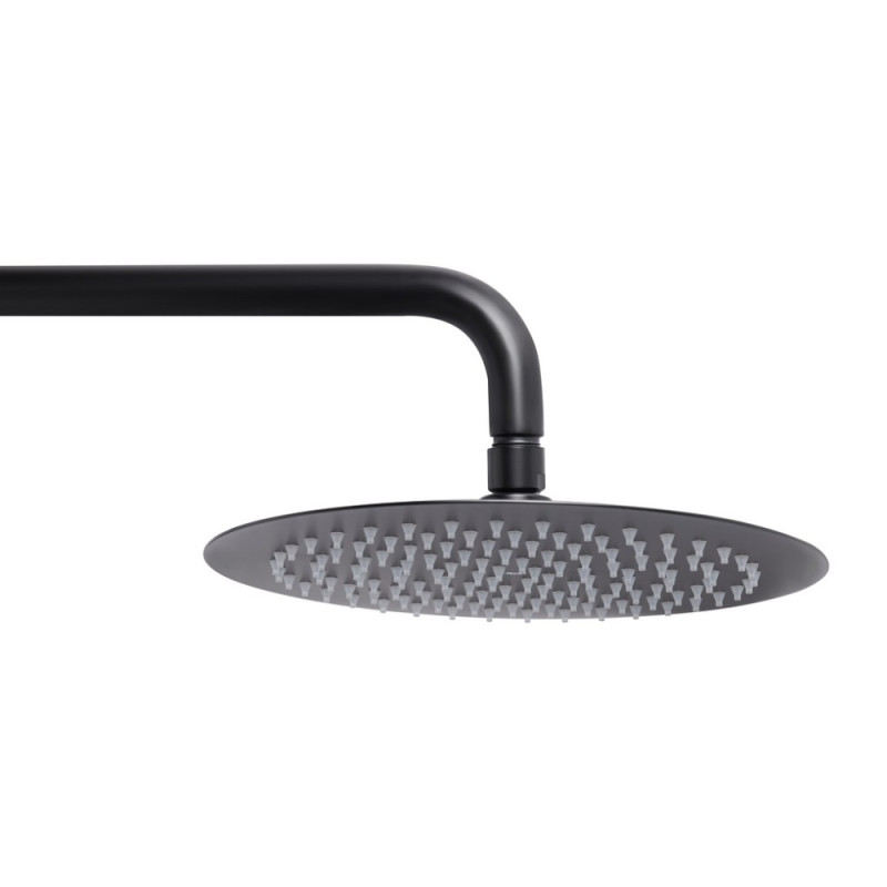 Душевая система универсальная Qtap Scorpio на два потребителя QTSCO51105OGB Black Matt
