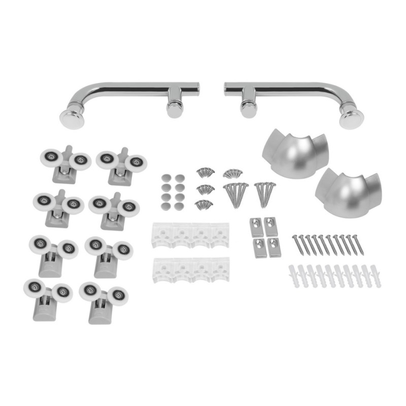 Душевая кабина Lidz Wawel SC120x80.SAT.LOW.FR, стекло Frost 5 мм без поддона