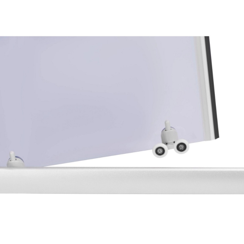 Душова кабіна Lidz Latwa SC80x80.SAT.LOW.GR, скло тоноване 4 мм без піддона