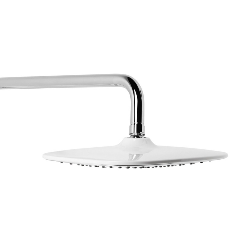 Душова система універсальна Qtap Grand на три споживача (з виливом) QTGRAWCR1004 Chrome/White